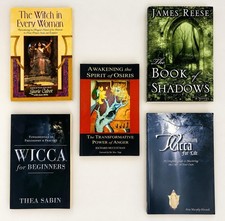 vtg wicca witchcraft occult lot Practice RARE Awakening the Spirit of Osiris picture