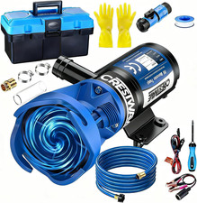 RV Macerator Pump - Fast 4-Minute Emptying for RV & Boat Tanks | 12GPM, 10FT Lif picture