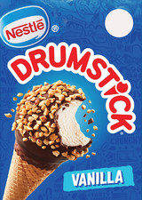 Drumstick Vanilla Ice Cream Truck Sticker, Sticker 5