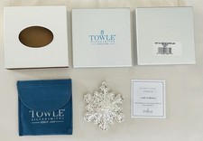 2003 Towle Sterling  OLD MASTER SNOWFLAKE Ornament  14TH Edition picture