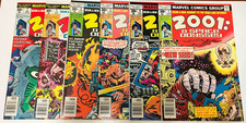 2001 Space Odyssey #2-7. Jack Kirby covers and art. All VF or better picture