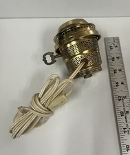 Vintage Aladdin New Oil Lamp Electric Conversion Burner NICE LOOK picture