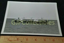 B/W SHIP OCEAN LINER BOAT photo #HELP IDENTIFY this ship  picture