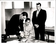 BR51 Rare Original Photo JIM NABORS Gomer Pyle USMC Fingerprinting Scene Govt picture