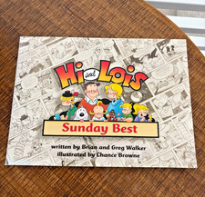 Hi and Lois Sunday Best Brian & Greg Walker, Chance Browne. Signed by All Three picture
