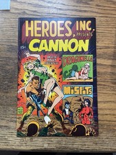Heroes Inc. Presents Cannon #1 - (Wallace Wood, 1969) Fine/VF picture