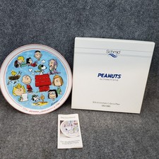NEW - VTG - Schmid 1978 Peanuts Christmas Bell by Charles schultz 30th Plate picture