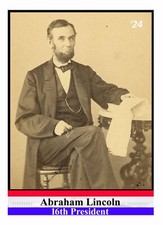2024 Political Trading Cards Abraham Lincoln picture