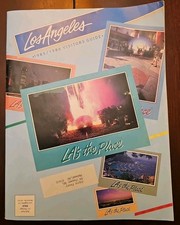 1985/86 Los Angeles Visitors Guide Magazine picture