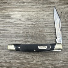 Buck Solo 379 Single Blade Wood Handle Folding Pocket Knife— Great Condition picture