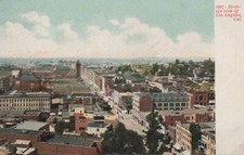 Postcard Birds Eye View Los Angeles CA  picture