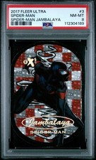 2017 FLEER ULTRA SPIDER-MAN JAMBALAYA #3 SPIDER-MAN PSA 8 picture