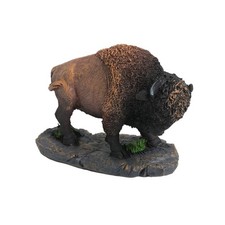 Lipco Buffalo Figurine, Poly Stone, Home Decor Accessories picture