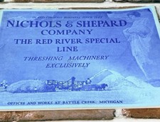 Vintage Nichols Shepard Company Red River Special Sales Brochure Battle Creek MI picture