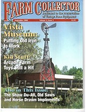 ARCADE Farm Toys, AUTO TRACTOR, Shaw Du-All, Horse Drawn Implements, Devils Wind picture