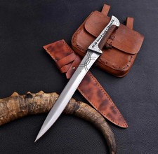 Handmade Dune Movie Knife Paul Atreides Crysknife Replica | D2 Steel Knife Prop picture