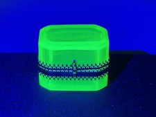 Uranium vaseline jewelry Box Or Trinket Box picture