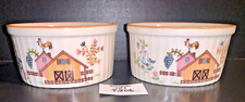 2 Andrea by Sadek Oven to Table Souffle Dishes 4