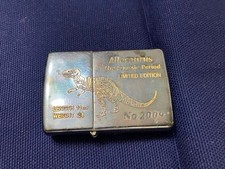 ZIPPO Lighter - Dinosaur (Allosaurus) - Limited Edition - Vintage 1991 picture