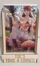 M HOUSE COMICS DANEJO MARIO HOMAGE LAVA FOIL VIRGIN VARIANT  LTD TO 25 picture