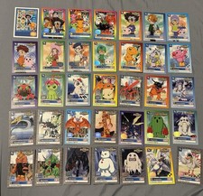 Digimon Series 1 Complete Exclusive Preview 1-34 + Checklist Upper Deck picture