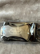 Widows Sons Masonic Black Leather Ratchet Belt and Buckle Fits Up to 48