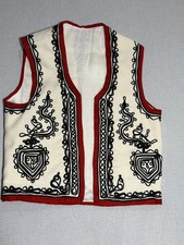 Vintage Traditional Romanian Folk Peasant's Vest from Romania picture