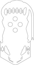 Playfield Protector for Bally - KISS Pinball Machine picture