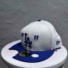 Off-White x New Era LA Dodgers Fitted Hat Cutout Design Cap S New picture