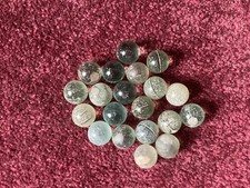 20x Original Codd Bottle Marbles Glass Alley Pop Bottle   c 1880-1910  picture