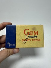 Nos GEM Junior 1912 Parade Baton Single Edge Safety Razor Bakelite Handle picture
