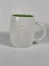 STARBUCKS - 2011 “T” Tous Droits Réservés Embossed Siren Mermaid Coffee Mug Cup picture