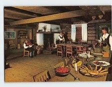 Postcard Valdres Folk Museum Fagernes Norway picture