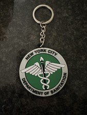 DSNY Custom Keychain Brand New Fast Shipping picture