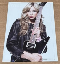 Allison Robertson of The Donnas - 2007 - Music Print Ad Photo picture