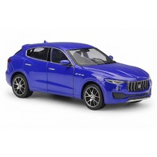 1:24 Maserati Levante SUV Blue Alloy Sport Car Model Diecast Collectible Display picture