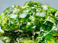 364 Carat Rare Top Green Demantoid Garnet Crystals Cluster On Bunch From @Afg picture