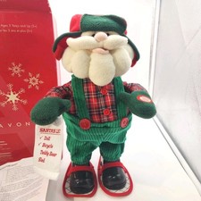 Christmas Santa Plush Snowshoes Lumberjack 13.5