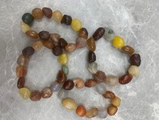 4 Pcs Pure Tibetan Natural Agate Dzi Beads Bracelets  picture