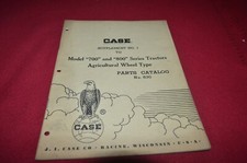 Case 700 800 Tractor Dealer's Parts Book Manual Supplement MFPA  picture