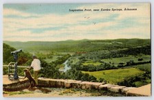 Postcard Arkansas Eureka Springs Inspiration Point White River Valley  A510 picture