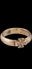 Antique Ww1 Ww2 Era Central European Ring Unique  picture