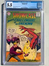 Showcase 6 1957 DC Comics CGC F- 5.5 Origin & 1st App Challengers of the Unknown picture