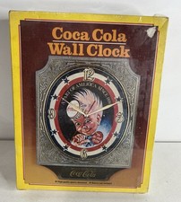 Unique Vintage 1974 Coca Cola Sprite Boy Clock Embosograph Display - New Sealed picture