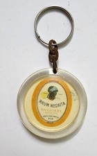 Vintage France Negrita Rum Rhum Negrita Bardinet plastic Keyring Keychain picture