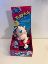 2000 vintage pokemon Pop-open pokeball plush Rarest Of The 3 Mew New In Box picture