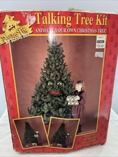 VTG Gemmy Douglas Fir The Talking Tree Kit-Animate Your Christmas Tree-Untested picture