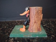 Rare Looney Tunes Daffy Duck Cast Iron Bank Warner Bros Nice B1C picture