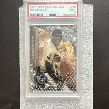 Topps 2023 Topps X Cactus Jack Travis Scott #50 PSA 9 Graded Card picture