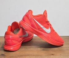 Nike Kobe 6 Protro Tucker Basketball Shoes Men's Size 11 Red Low Top Lace Up picture